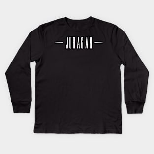 Juragan - White Kids Long Sleeve T-Shirt